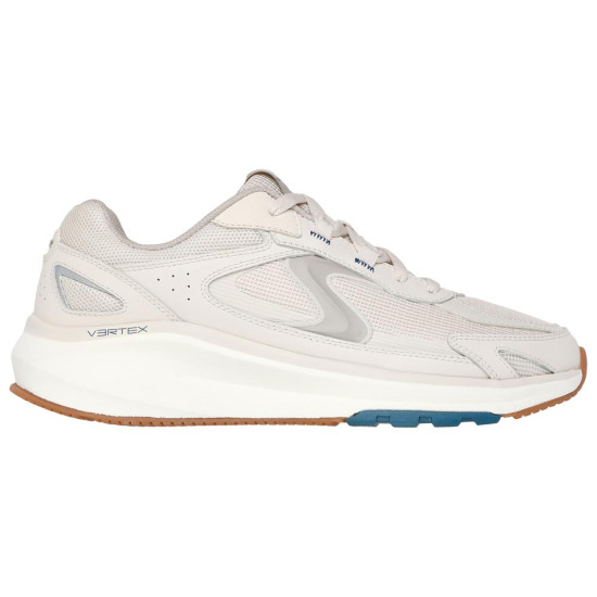 Skechers Leather Overlay Mesh Lace Up